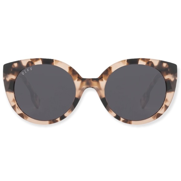 Diff Eyewear Accessories Diff Emmy Sunglasses Himalayan Tortoise